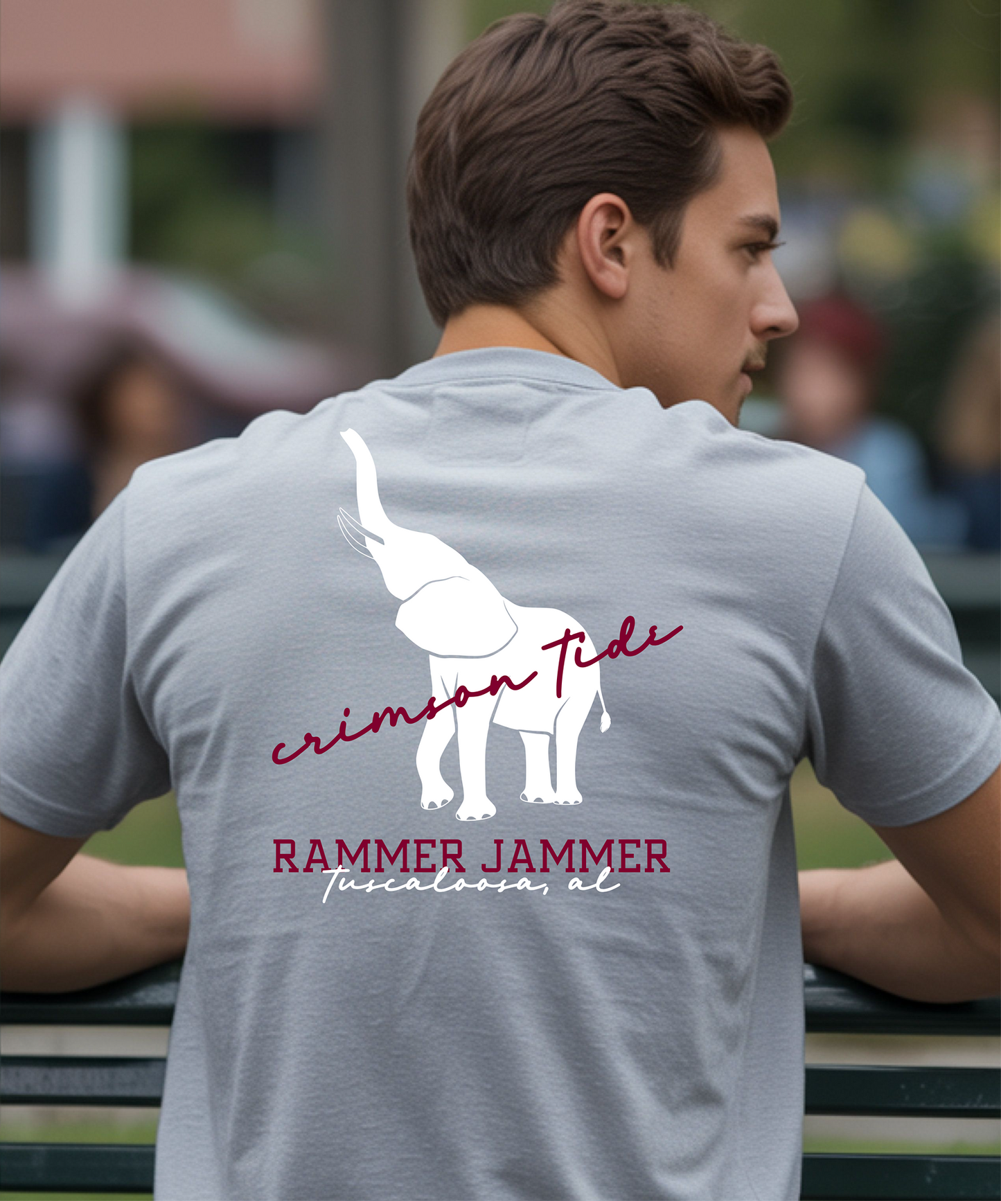 Elephant Graphic Tee | Comfort Colors® | Granite : Gray