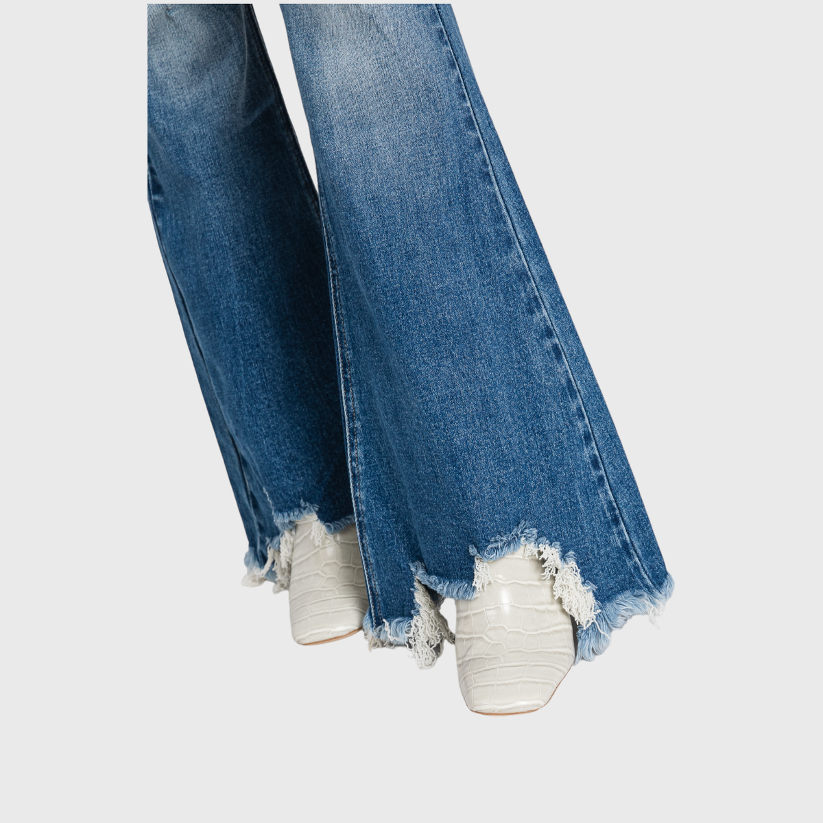 Petra High Rise Super Flare Denim
