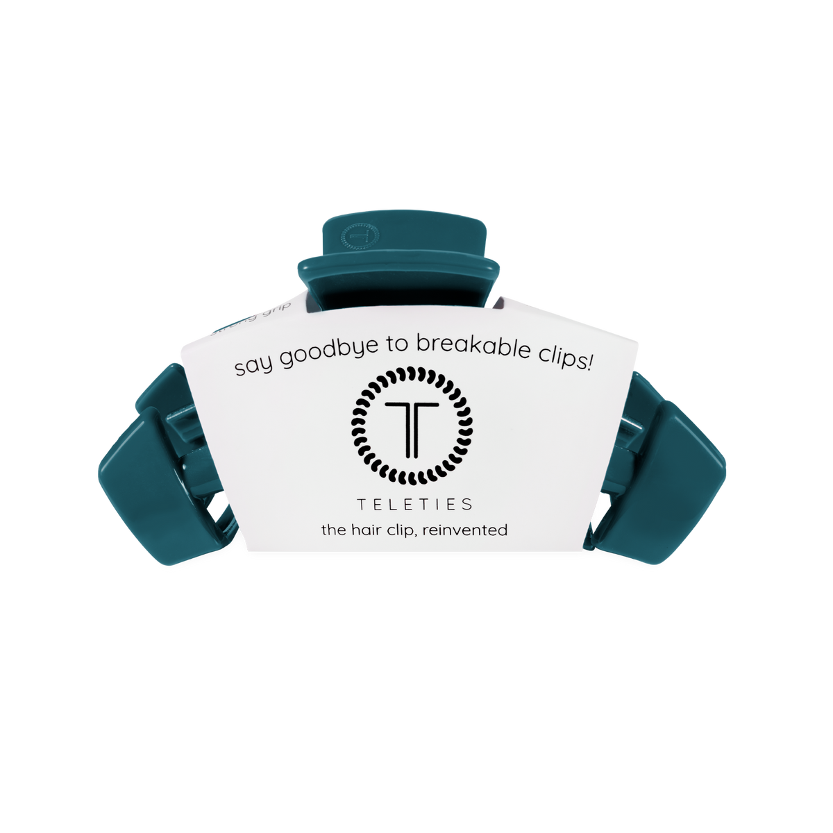 Classic | Teal With It | Medium | Claw Clip
