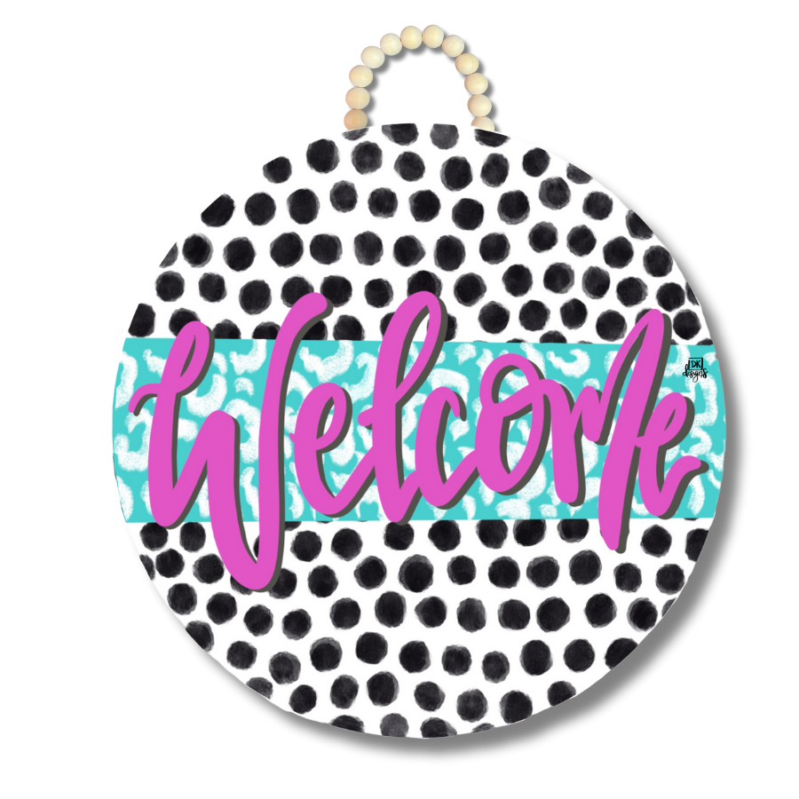 Zoey "Welcome" Large Hanger