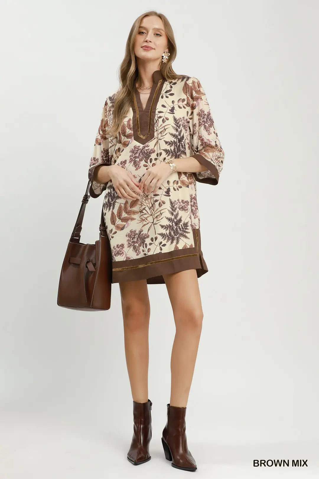 Mocha Meadow Dress