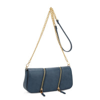 Double Zipper Convertible Crossbody Bag Three Colors!