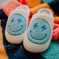 Lightning Happy Face Slipper