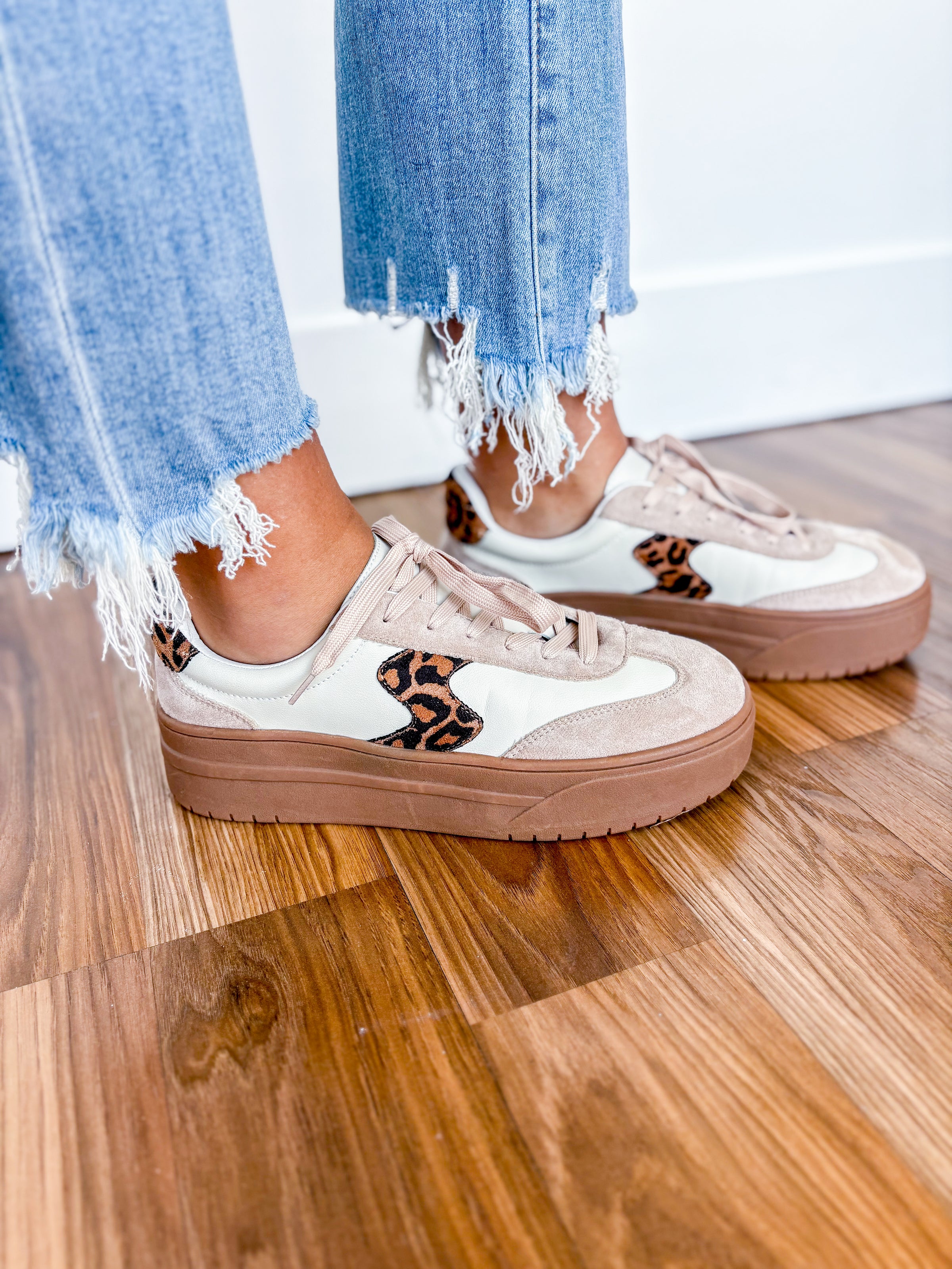 Corky's Leopard Sneakers