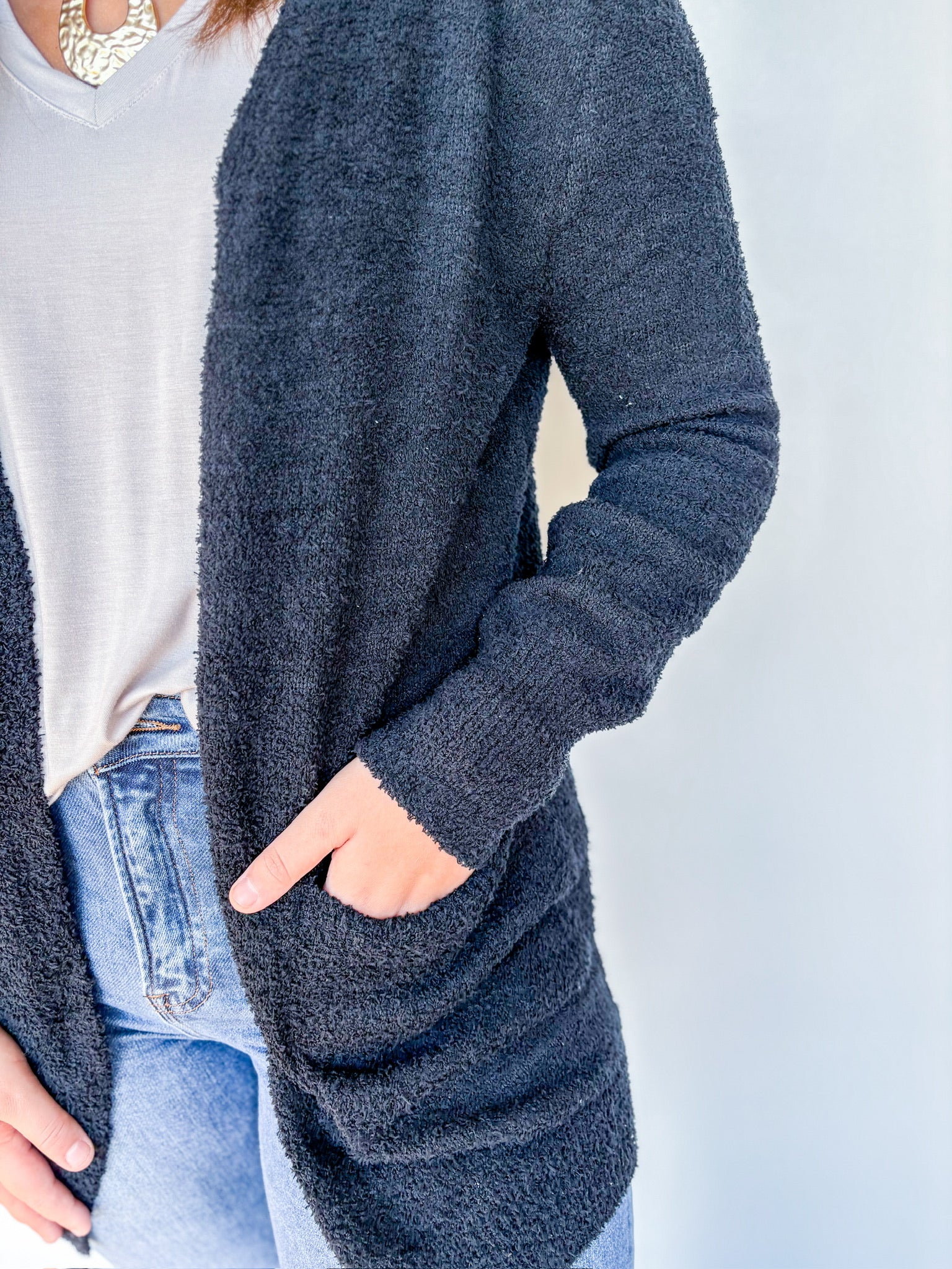 Cozy Drift Longline Cardigan