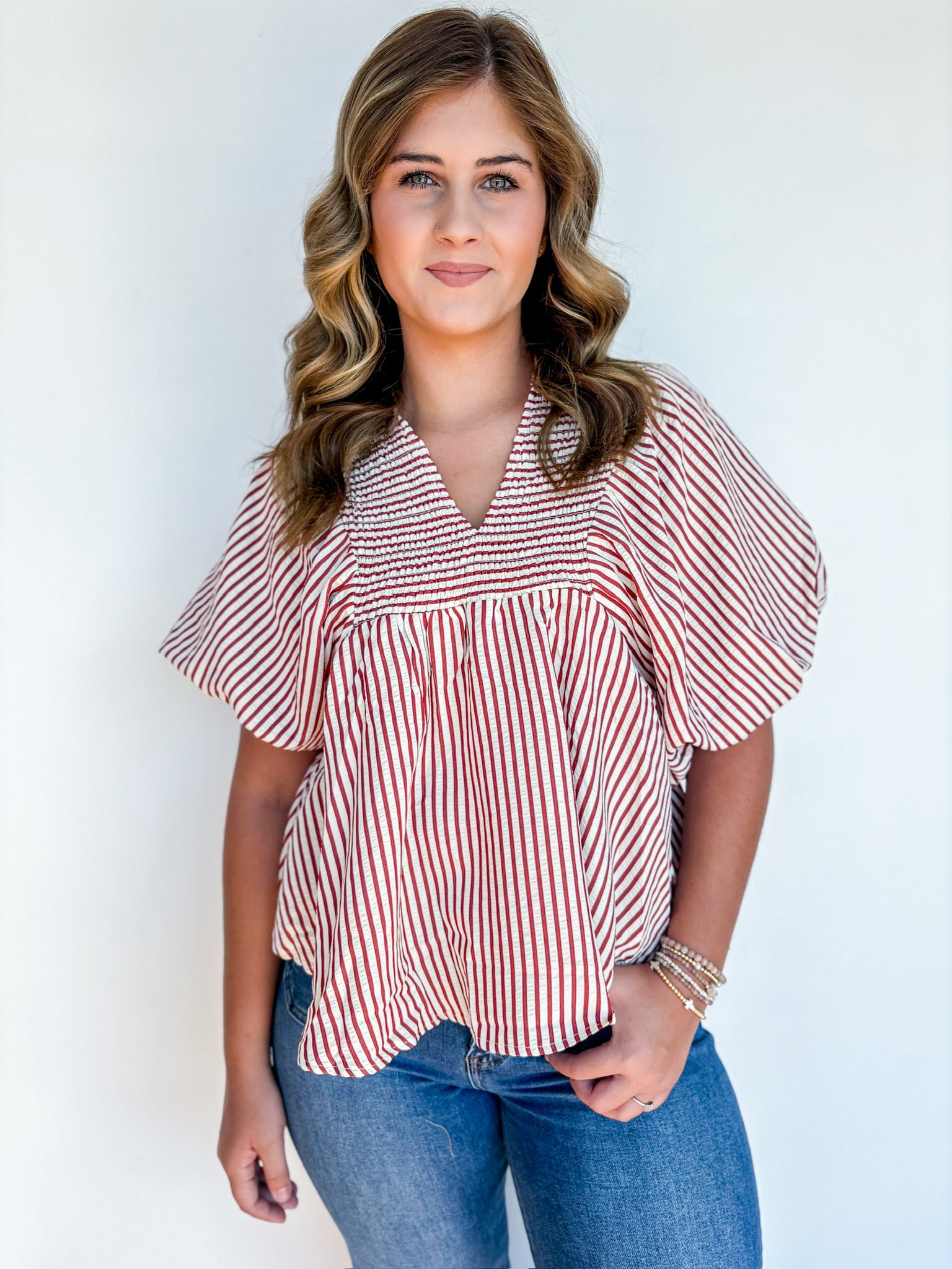 All Day Rust Dolman Top