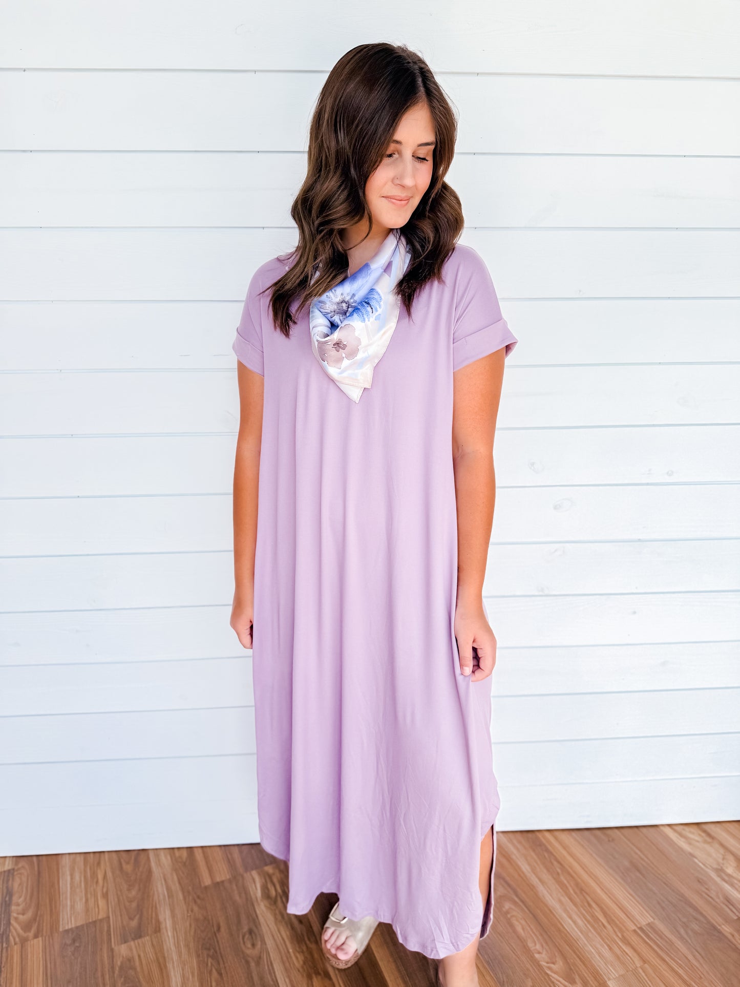 Casual Comfort Maxi Lavender or Royal Blue