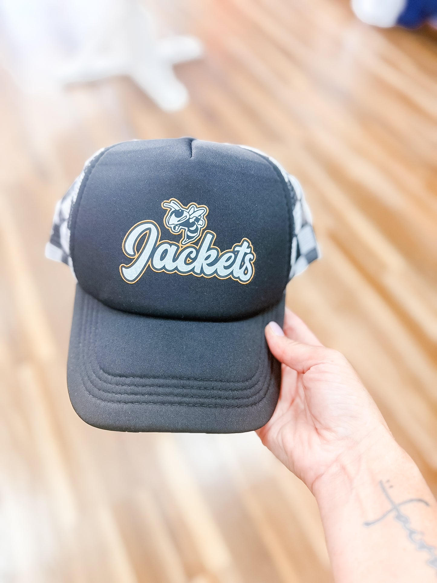 Yellow Jackets Trucker Hat
