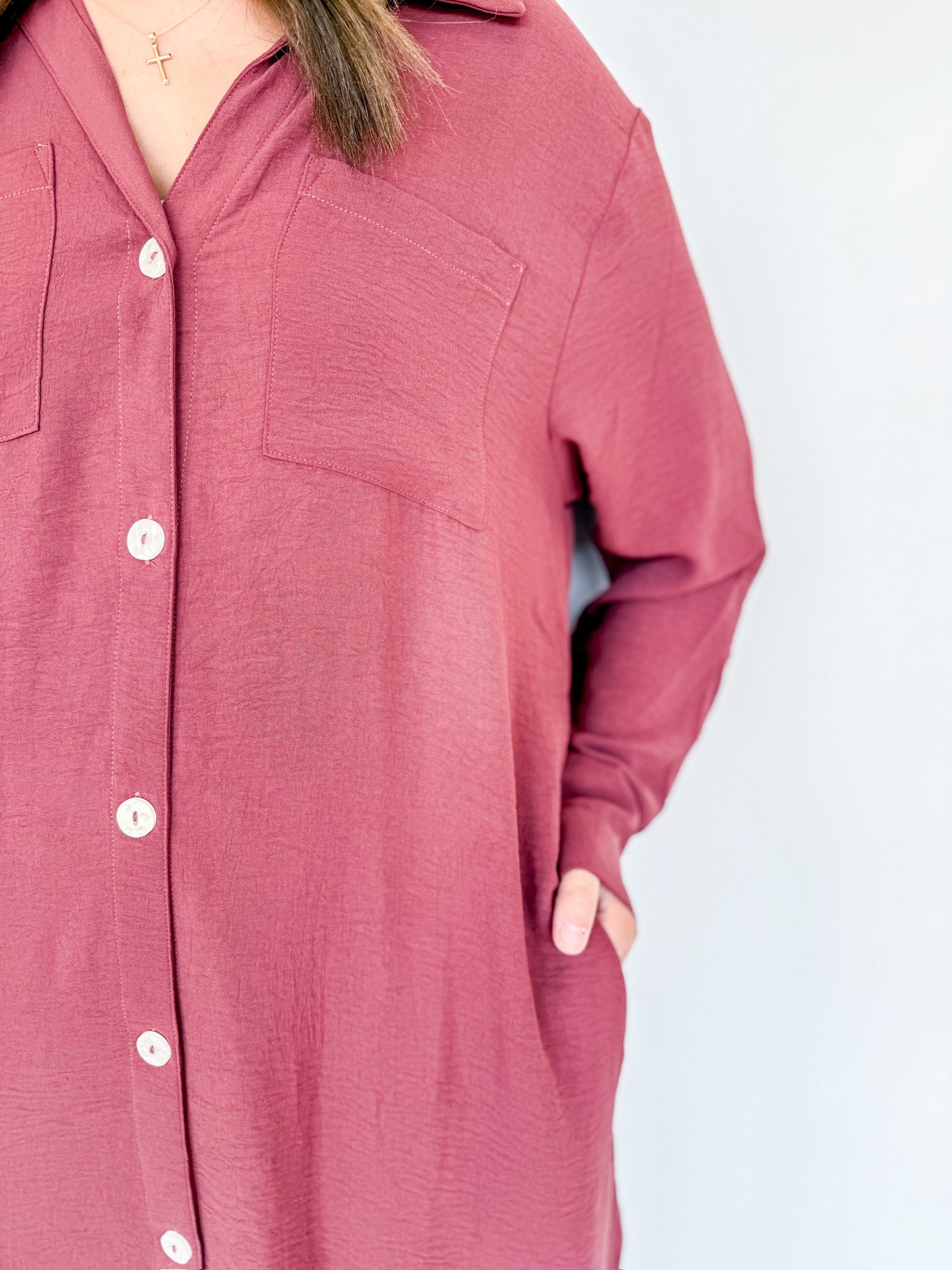 All About You Button Up Maxi Dress