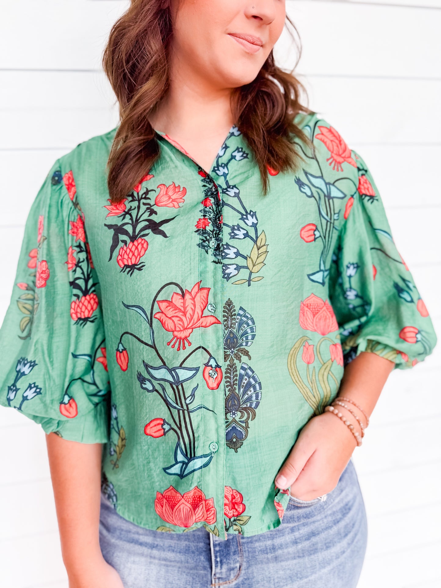 Sweet Meadow Printed Top