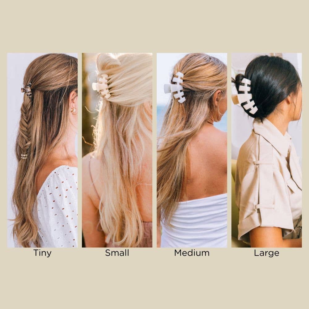 Classic Hair Clip | Large | Summer Sky