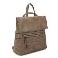 HELENA Woven Flap Backpack Two Colors!