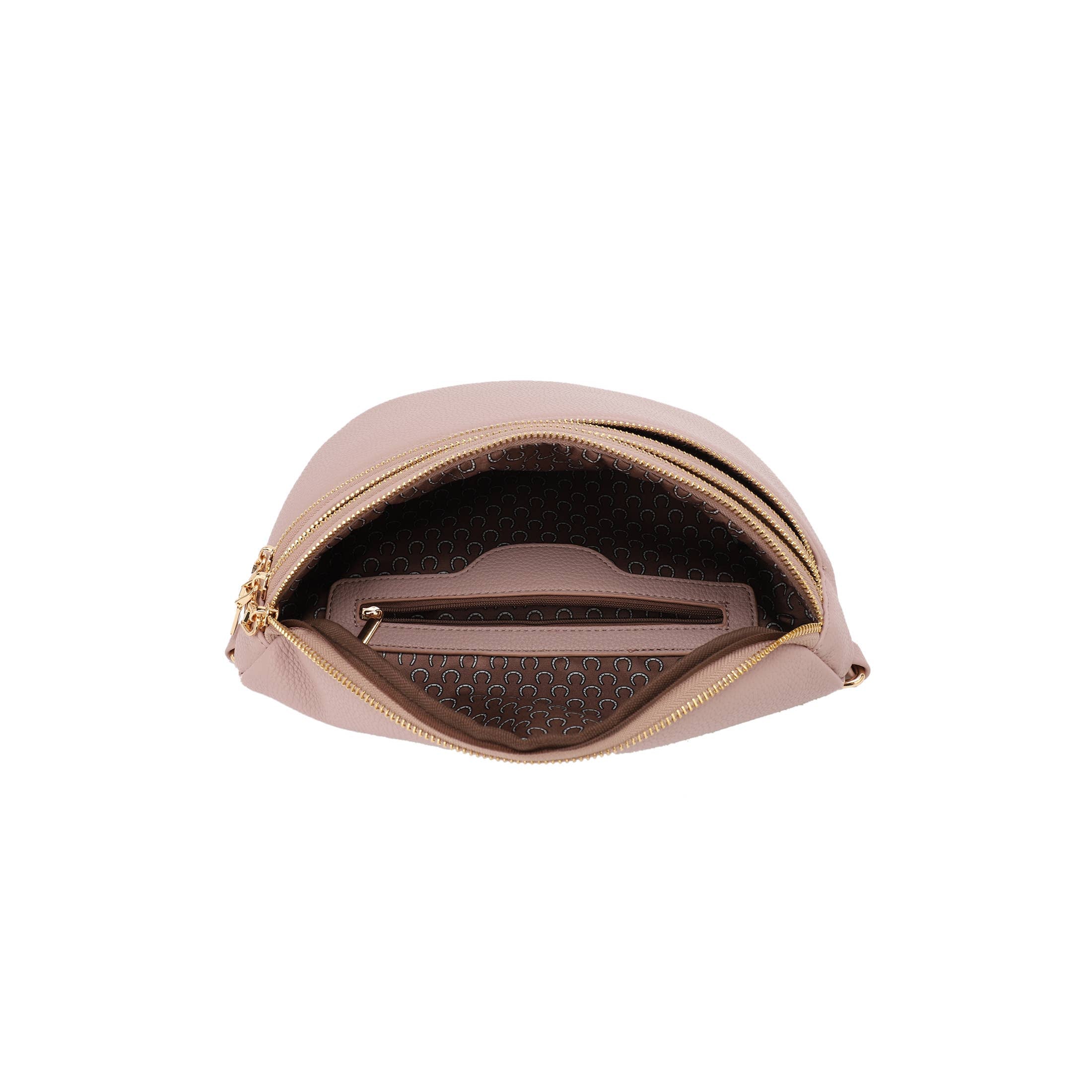 Triple Zippered Sling Bag Two Colors!