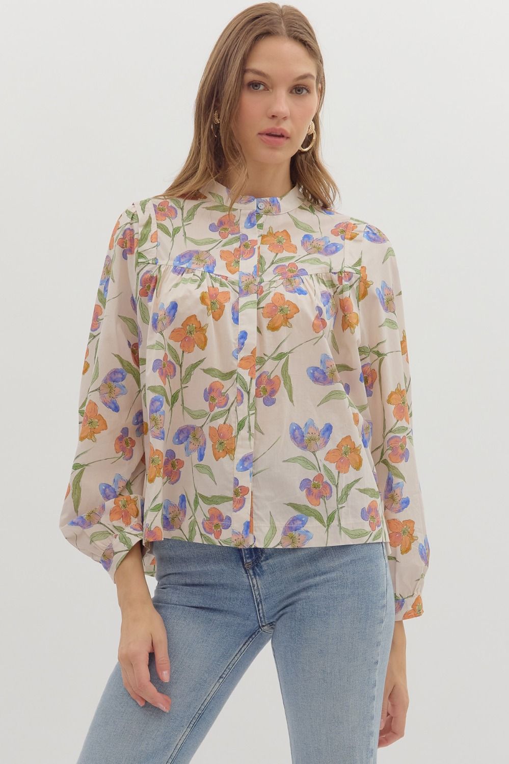 Vintage Bloom Blouse