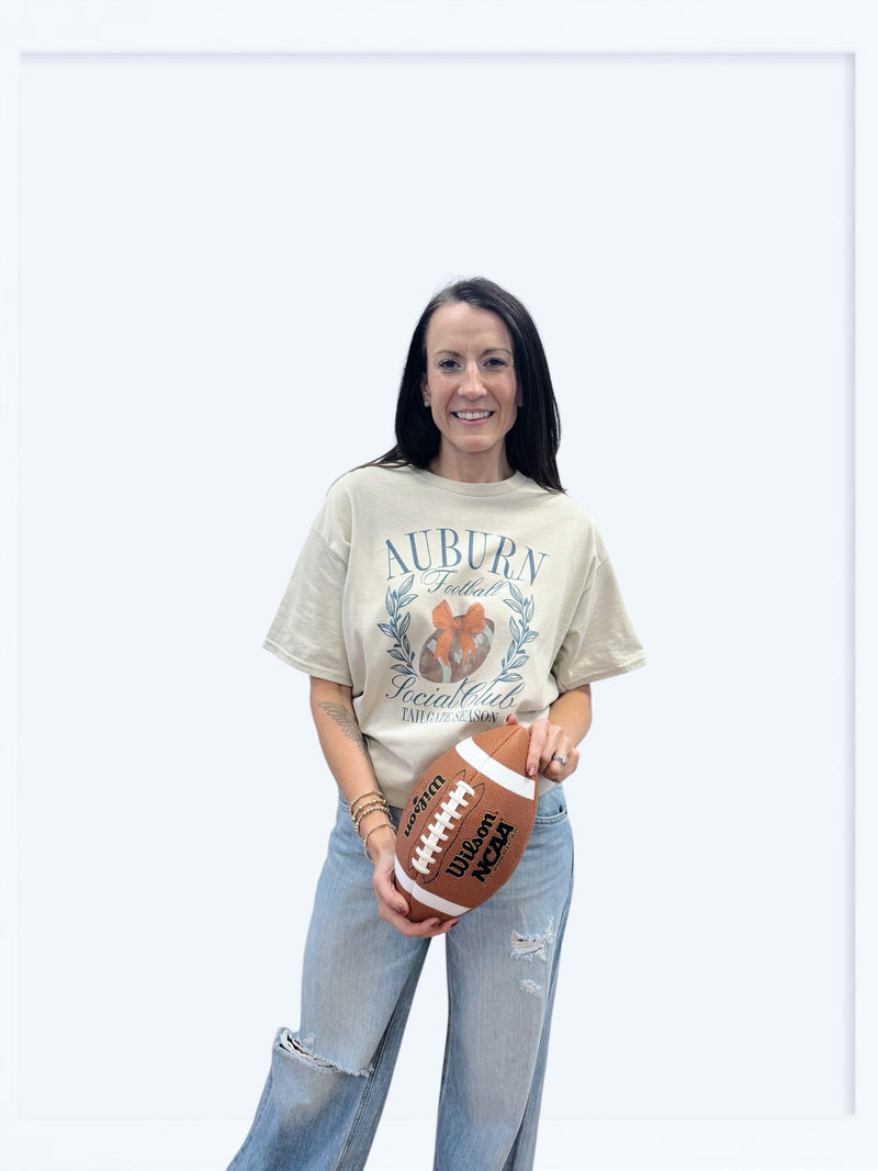 Auburn Football Social Club Graphic Tee