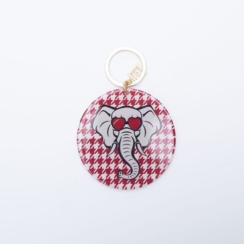 Acrylic Keychain Hail Mary Houndstooth