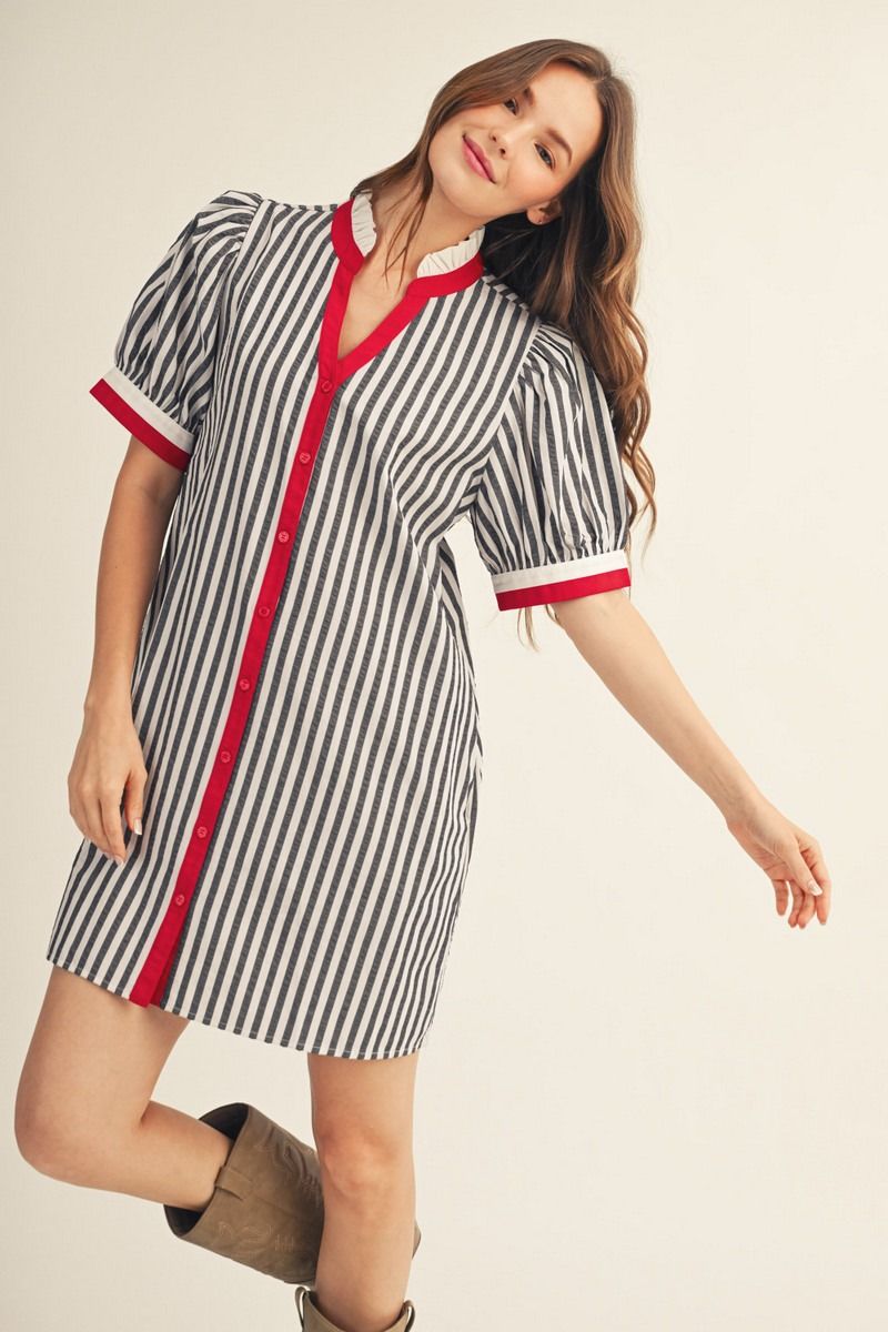 All My Dreams Striped Dress