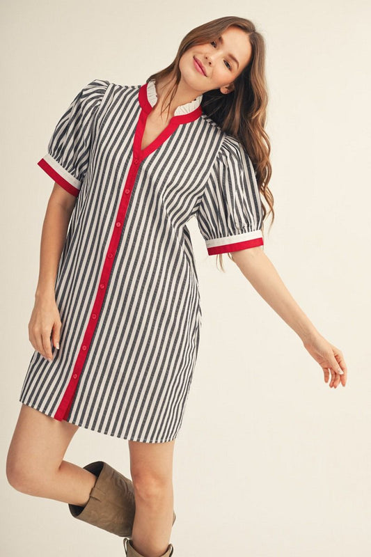 All My Dreams Striped Dress