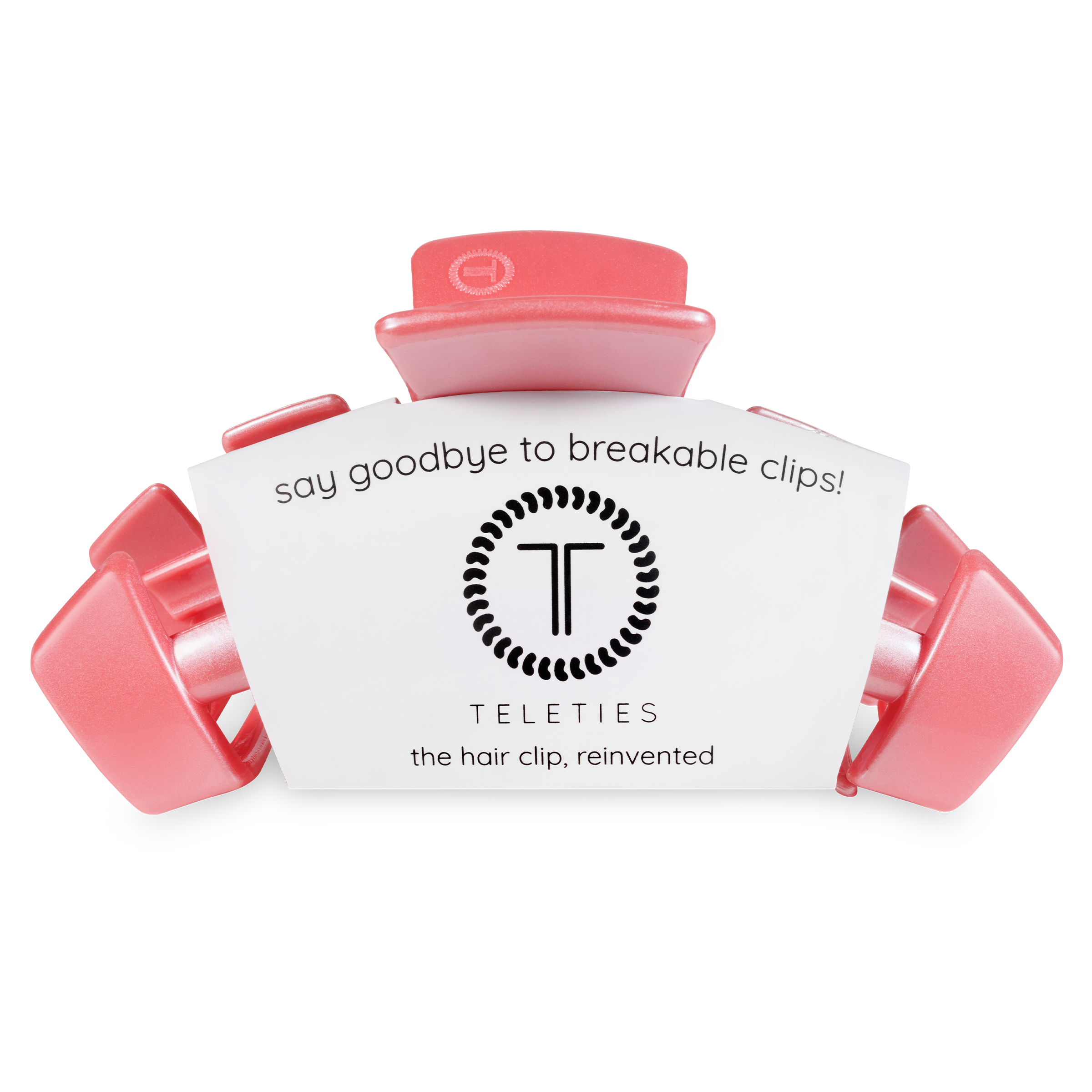 Classic Hair Clip | Large | Calming Coral