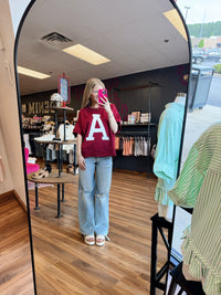 Vintage Short-Sleeve AU/AL Top