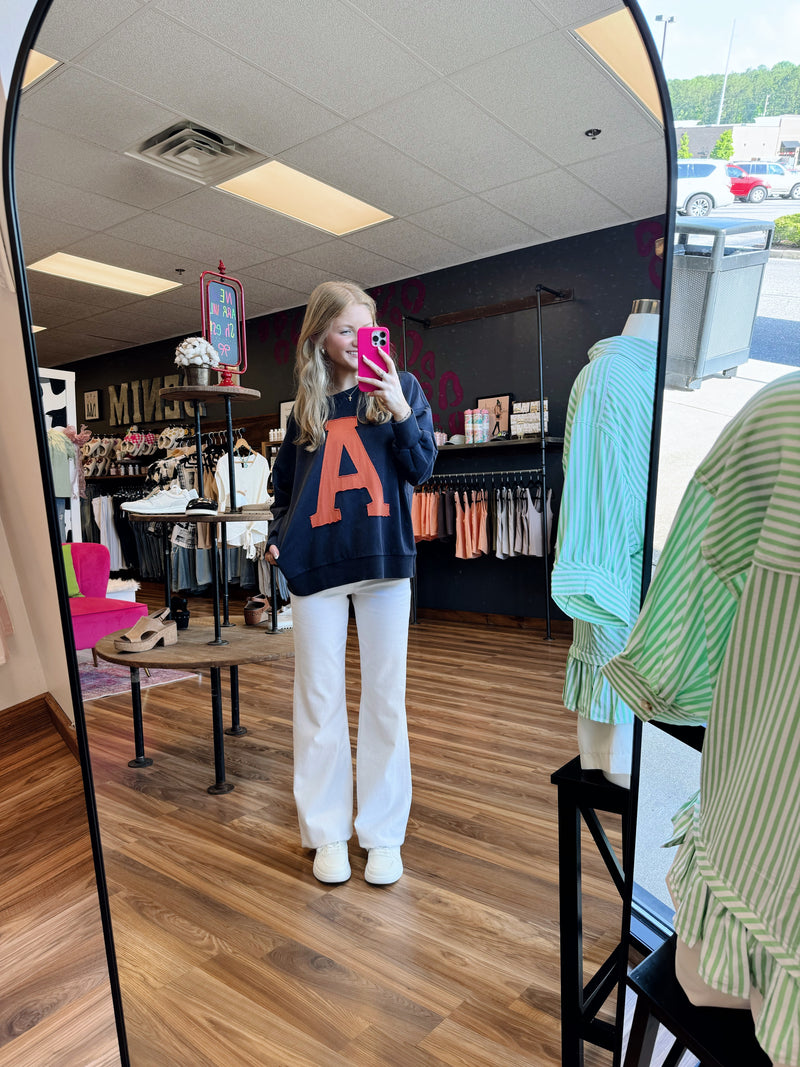 Vintage Long-Sleeve AU/AL Top