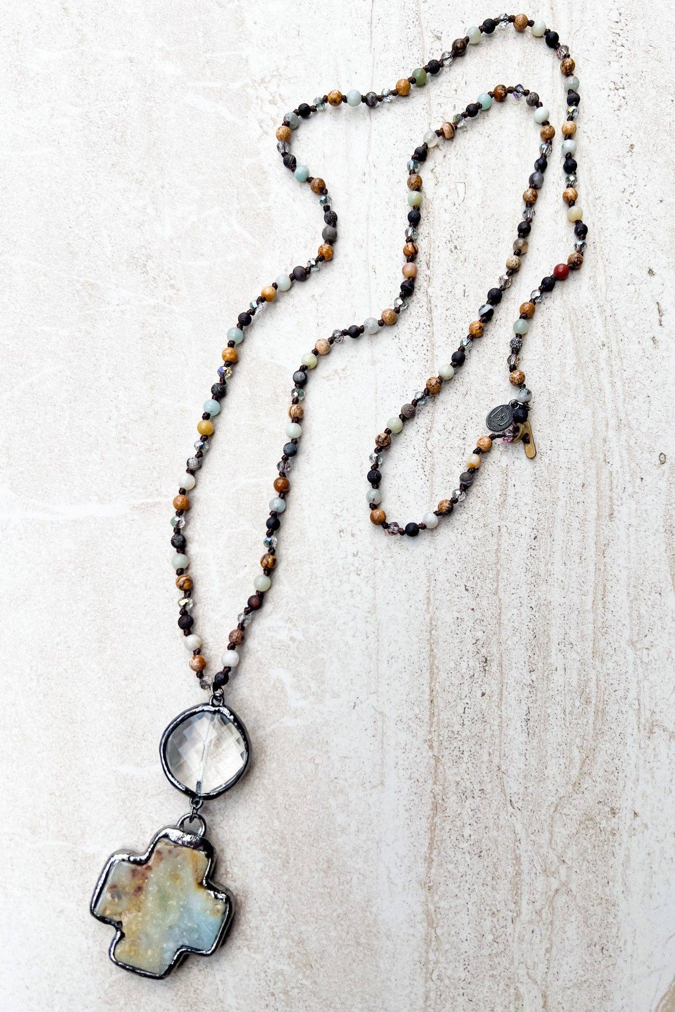 McCall Necklace in Amazonite