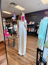 Olivia Oatmeal Jumpsuit