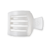 Square Flat Hair Clip | Medium | Coconut White
