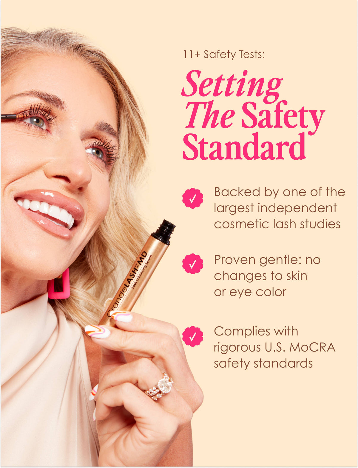 GrandeLASH-MD Lash Enhancing Serum: 1 mL (6 Week Supply)