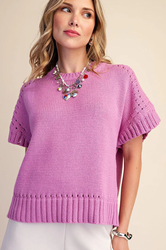 The Pink Crush Sweater