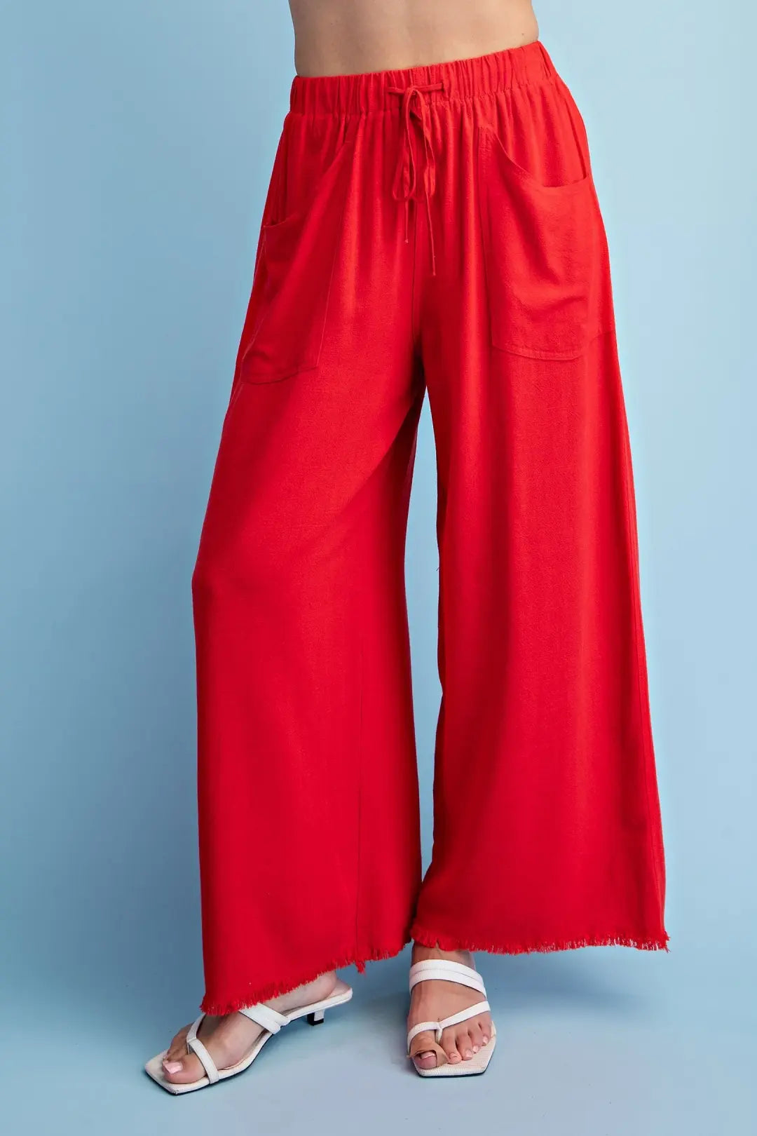 Sunwashed Wide Leg Pants Two Colors!