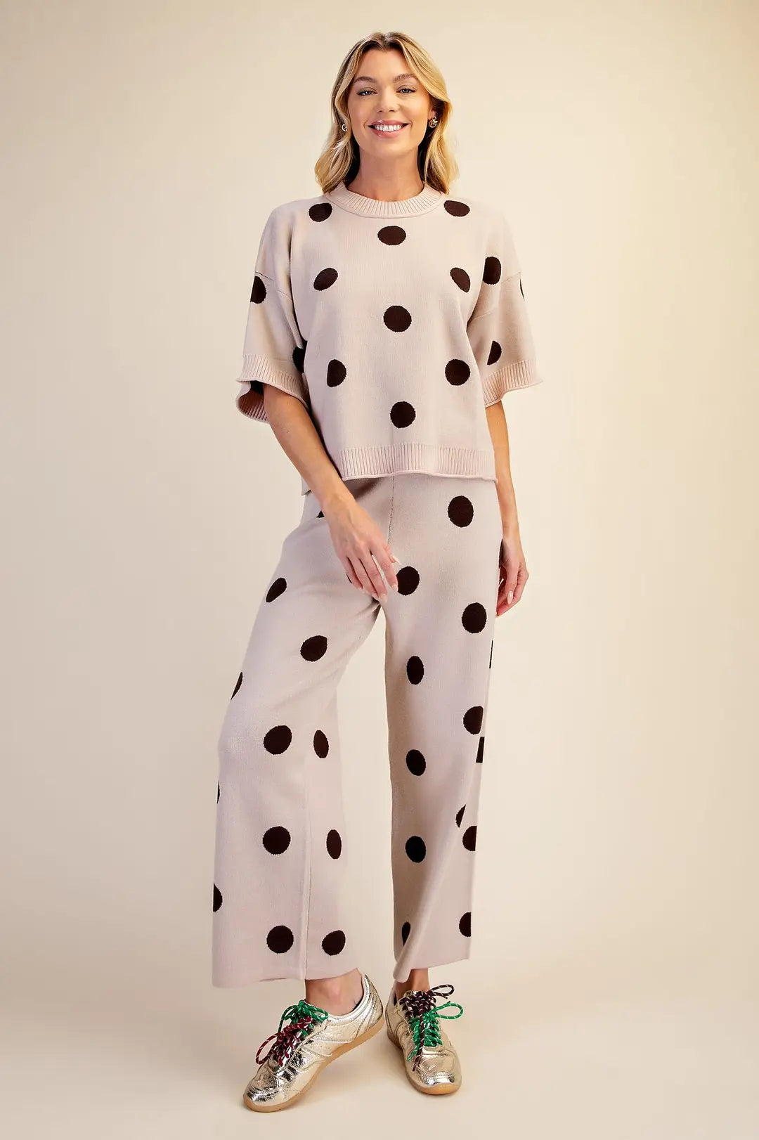The Perfectly Polka Sweater