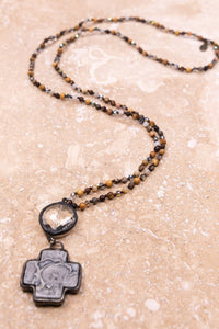 McCall Necklace in Gray