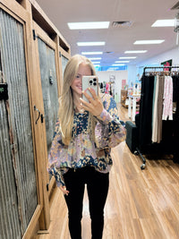 Mandy Groovy Flower Top