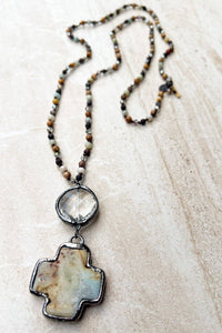 McCall Necklace in Amazonite