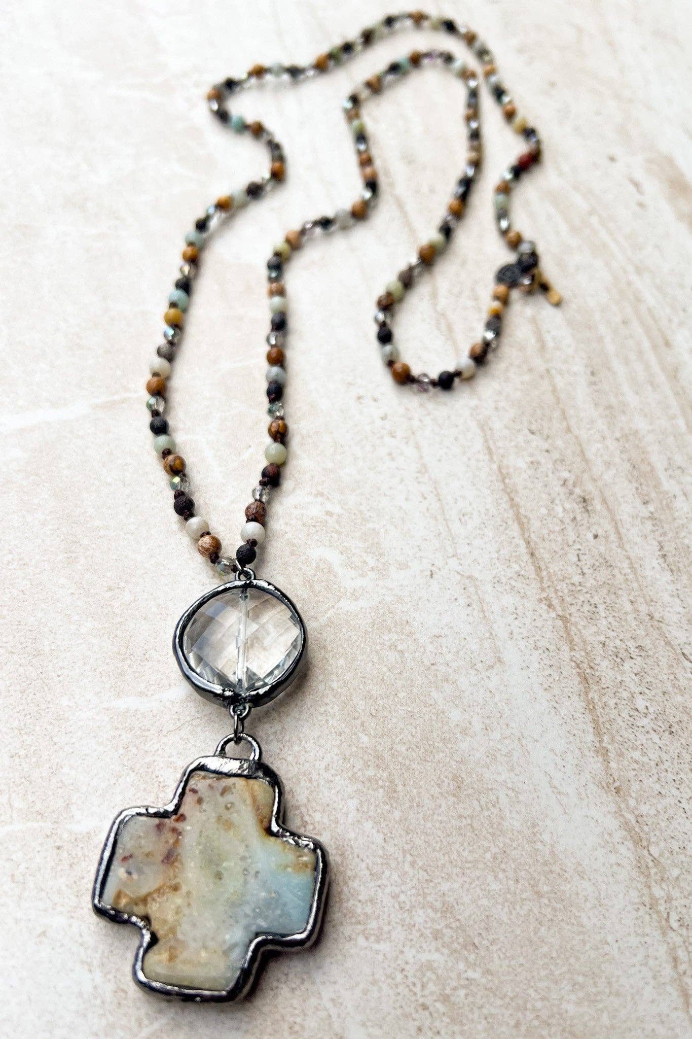 McCall Necklace in Amazonite