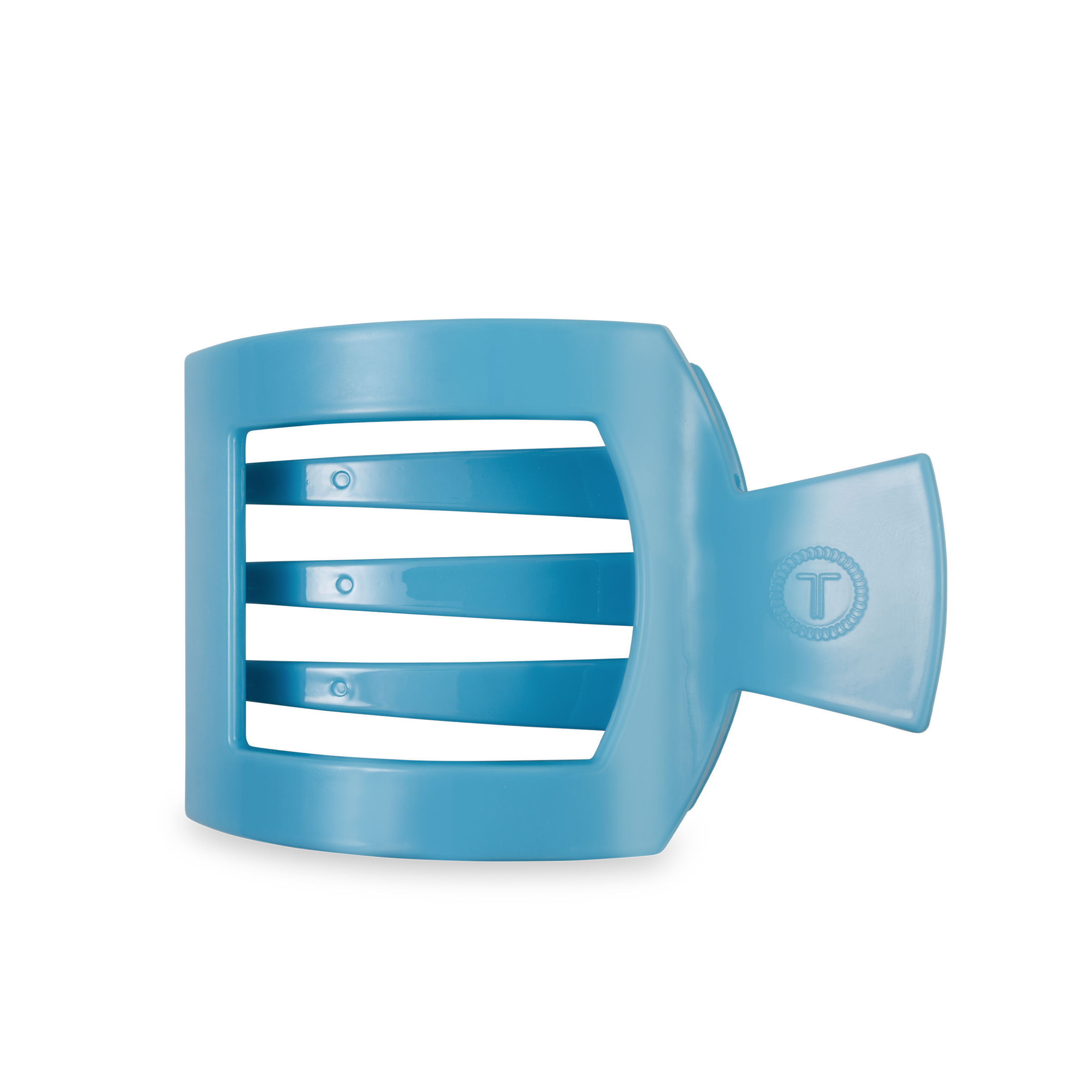 Flat Square Hair Clip | Large | Summer Sky