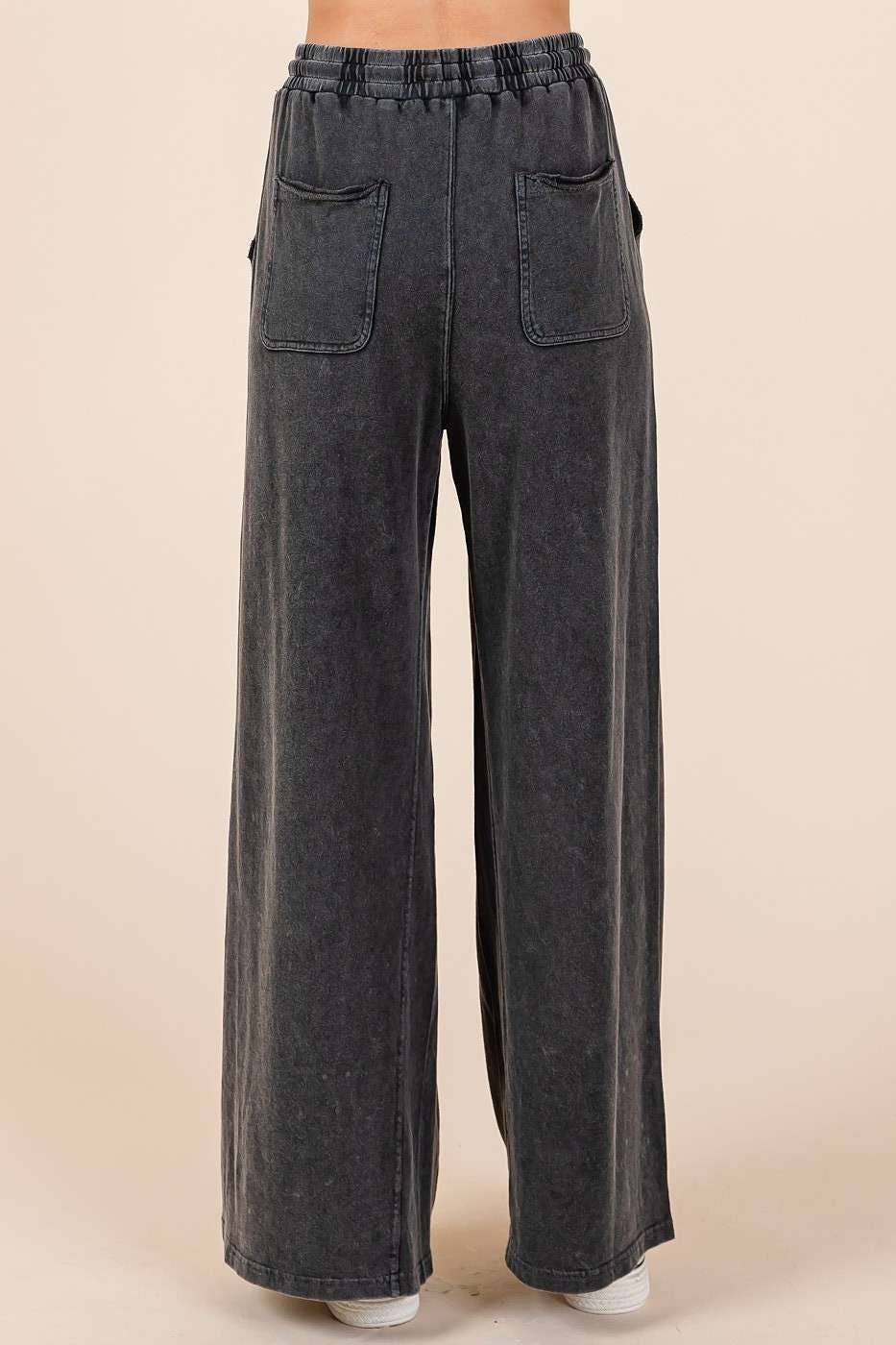 Midnight Comfort Wide Leg Pants