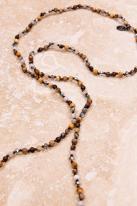 McCall Necklace in Gray