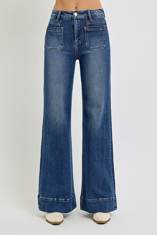 Risen Flare Pocket Jeans