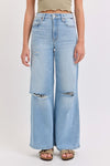 Cello 31 In Inseam High Rise Wide Leg Jeans