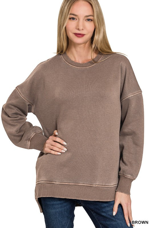 Chocolate Cozy Sweatshirt