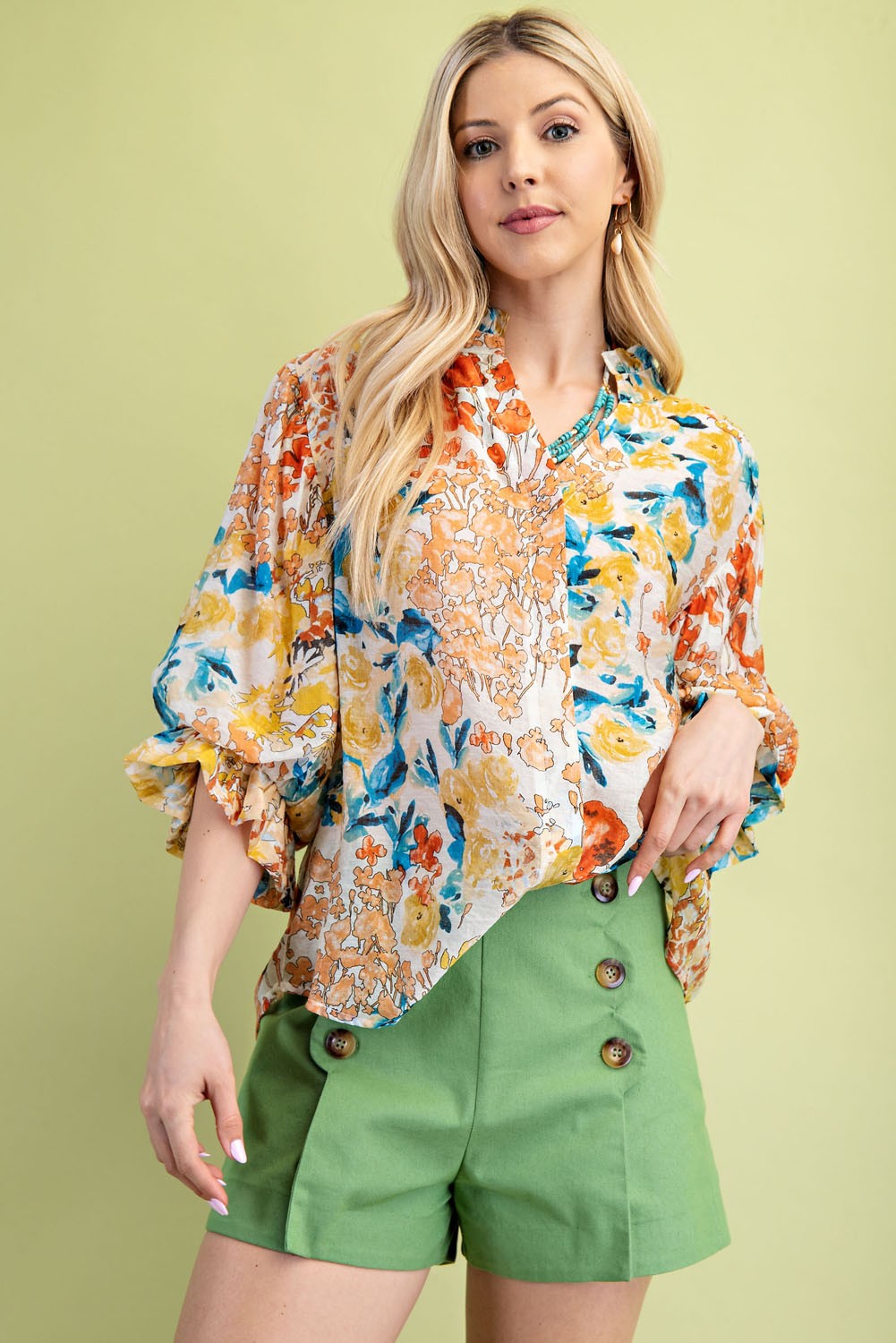 Mustard Muse Blouse