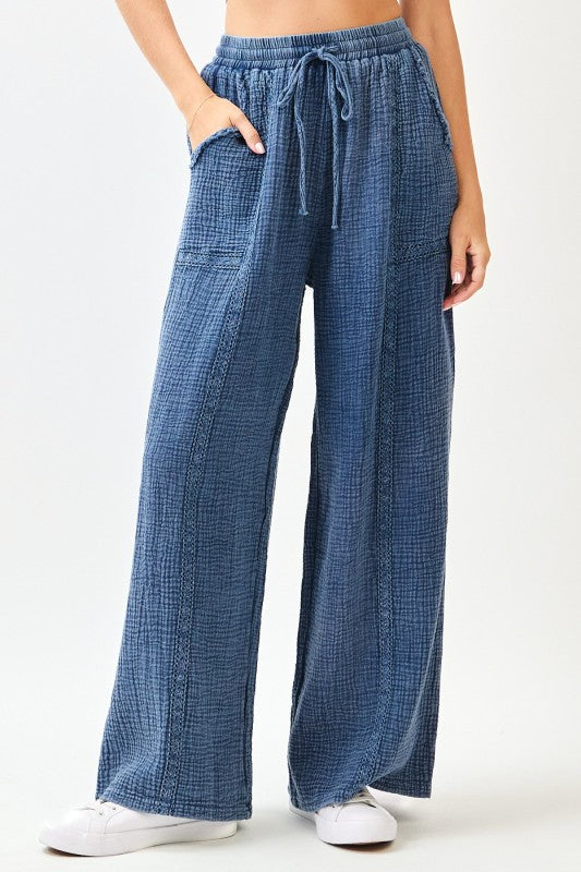 Blue Skies Boho Pants