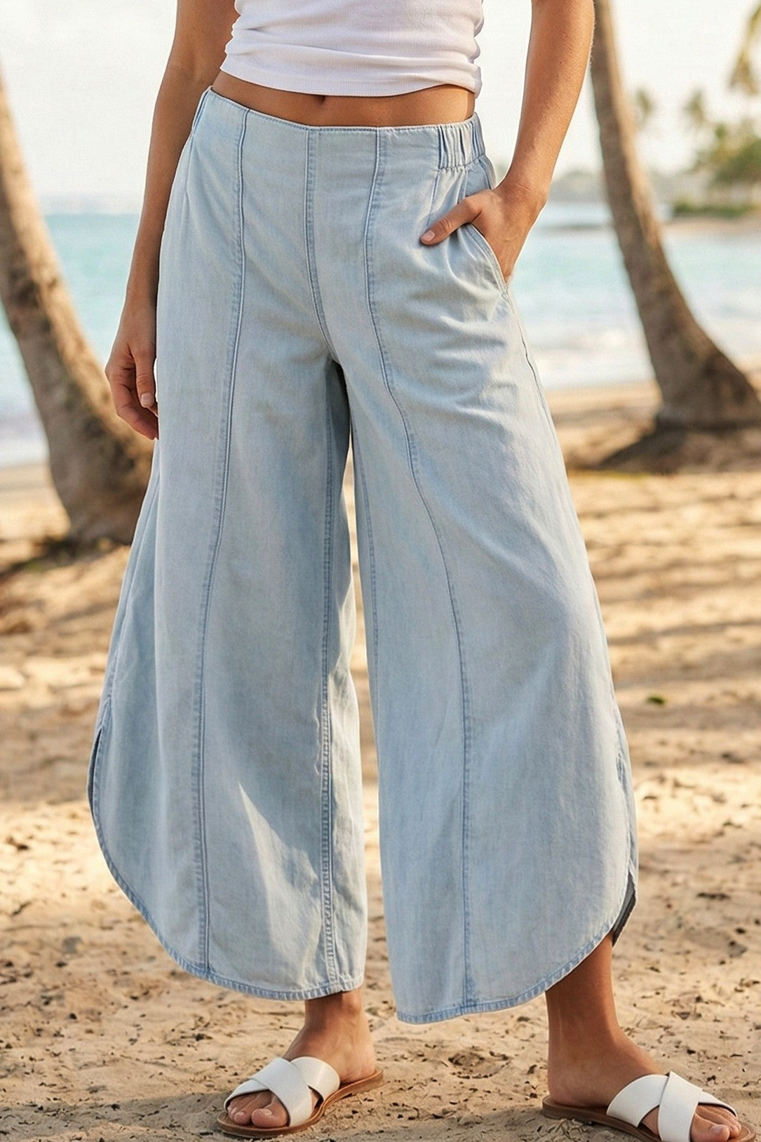 Vintage Light Tulip Denim