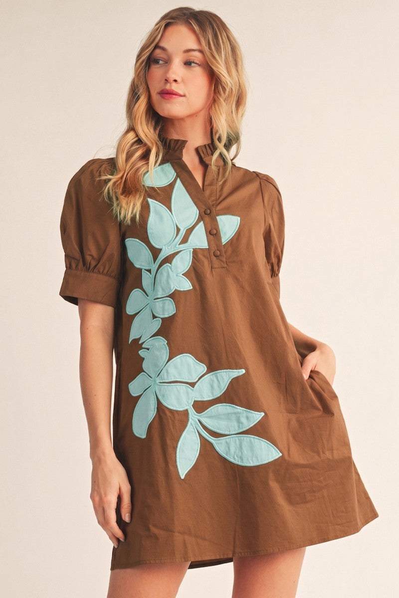 Blue Ridge Embroidered Dress