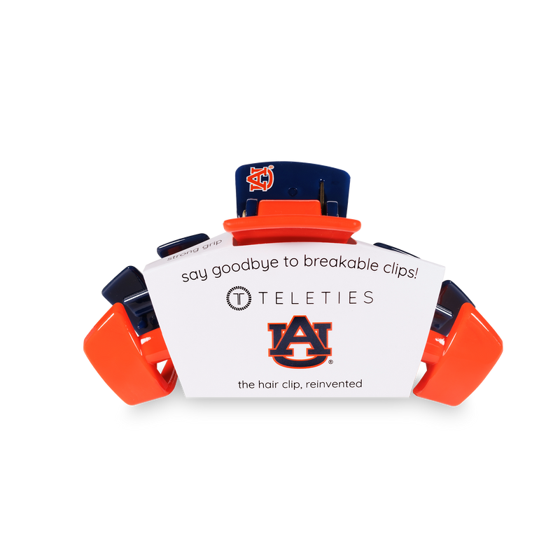 Classic College Hair Clip | Med. | Auburn Univ.