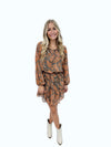 Hidi Paisley Print Dress