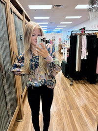 Mandy Groovy Flower Top