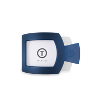 Square Flat Hair Clip | Med. | Midnight Rain